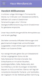 Mobile Screenshot of haus-wendland.de